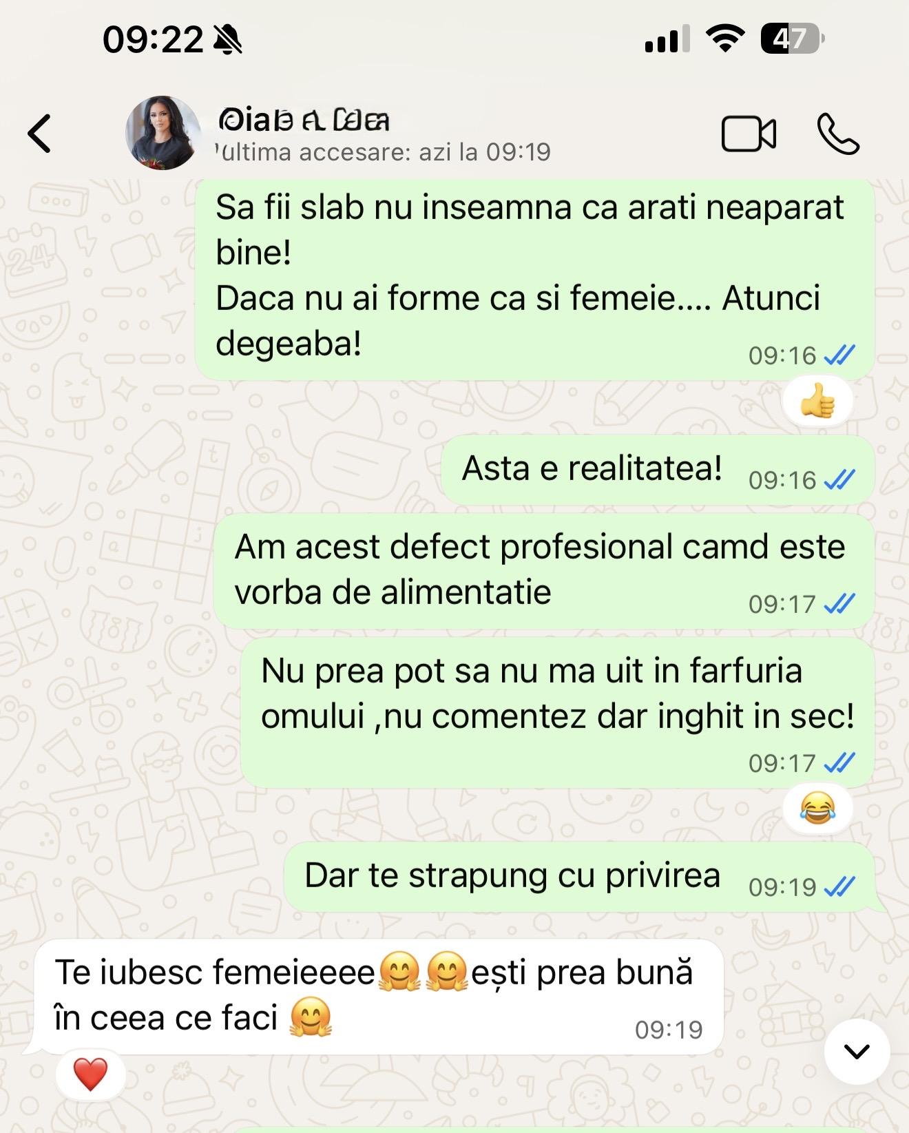 Testimonial recunoștință